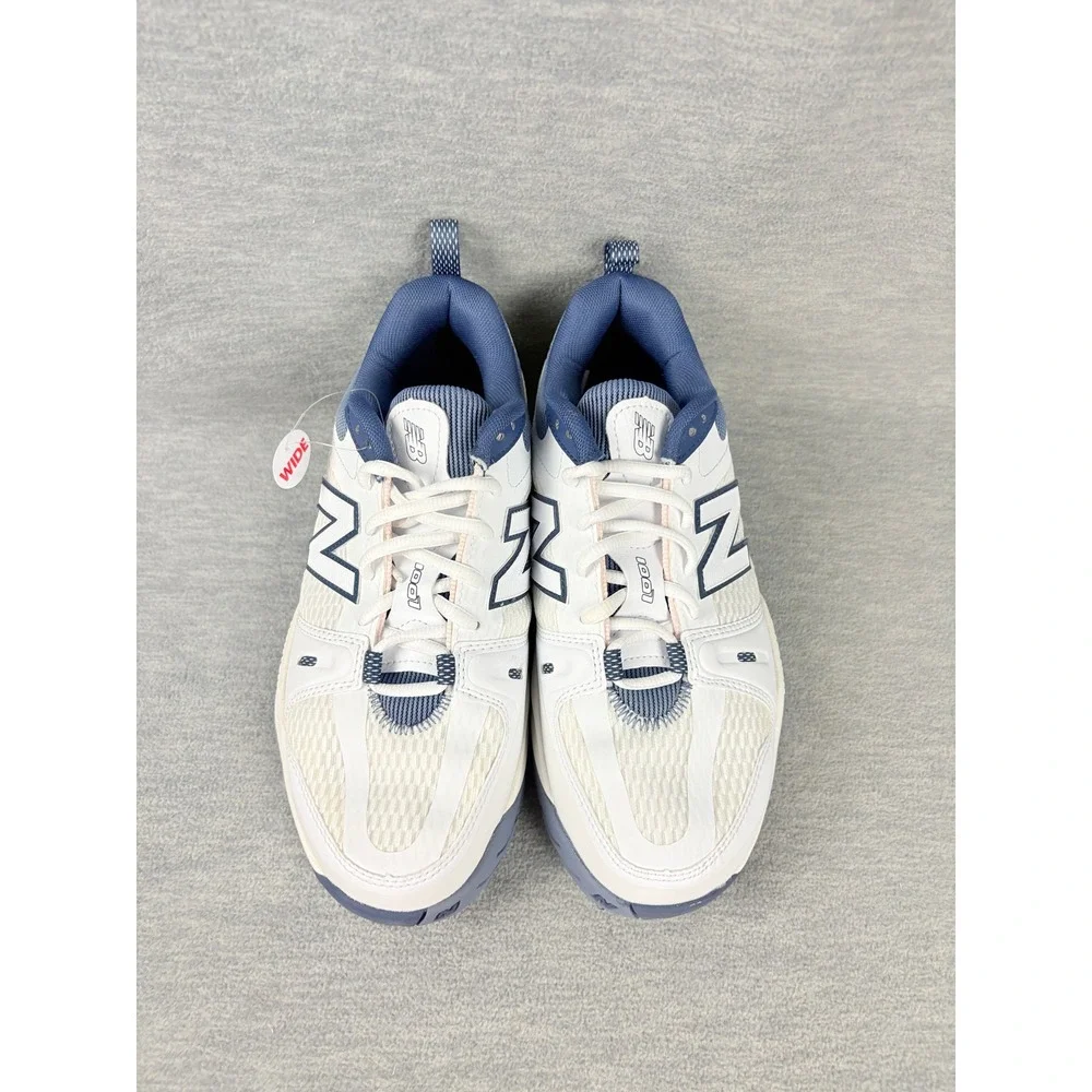 New Balance Fresh Foam X 1007 Tennis Sneakers Womens 8.5 W White Blue Pickleball